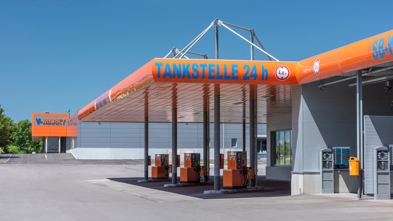 Tankstelle, Georg Jos. Kaes